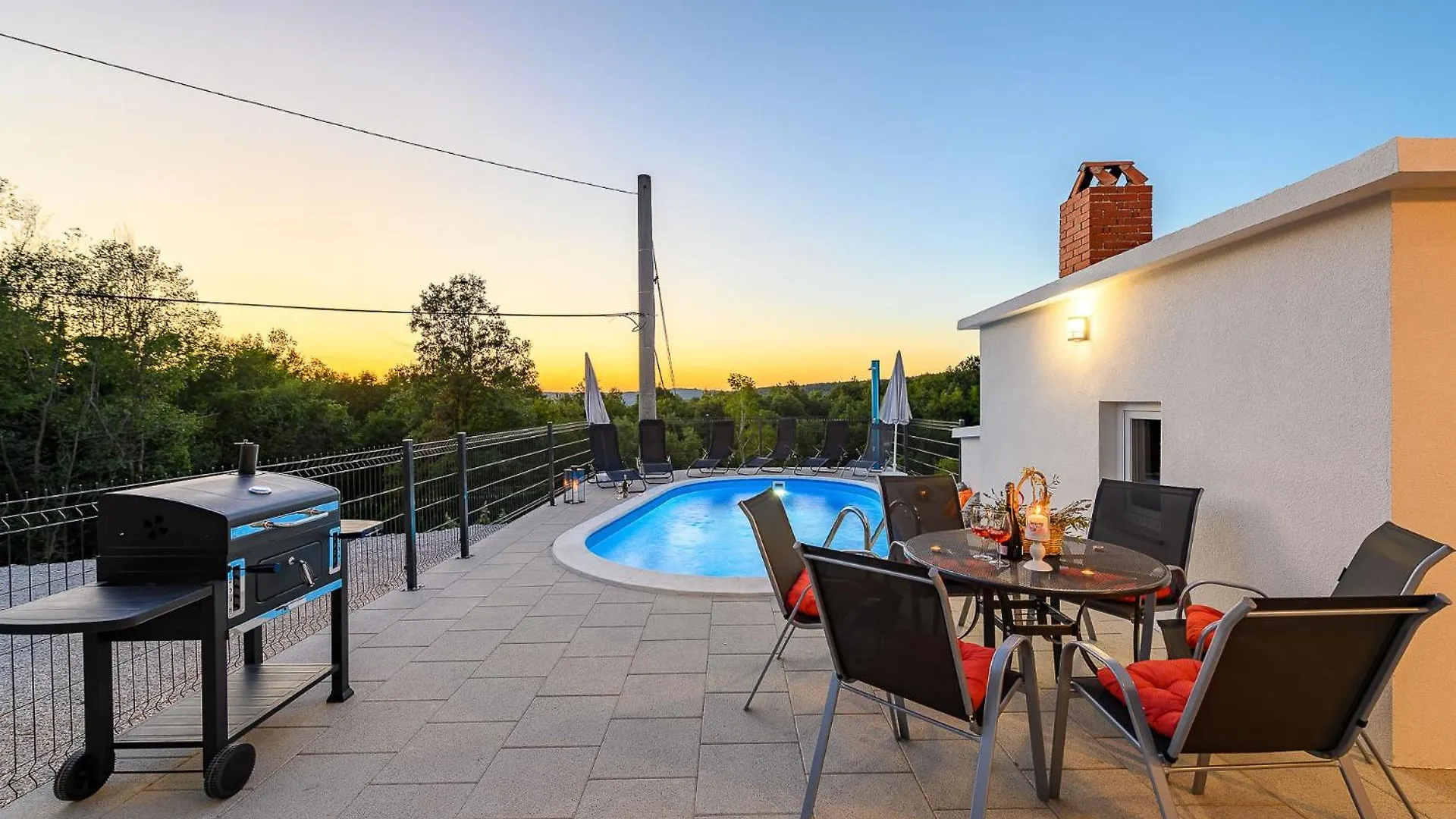 Holiday House Azur With A Private Pool Martinski Chorvatsko